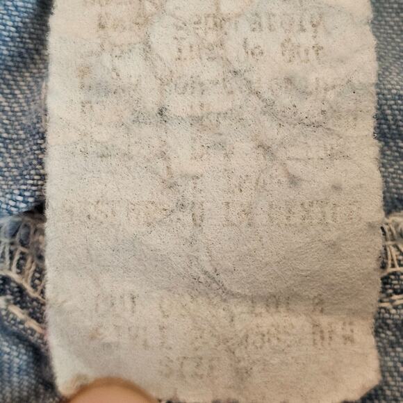 Women’s Vintage Street Wear Carole Little Denim Shorts Drawstring Pockets Size 6 - Picture 5 of 8